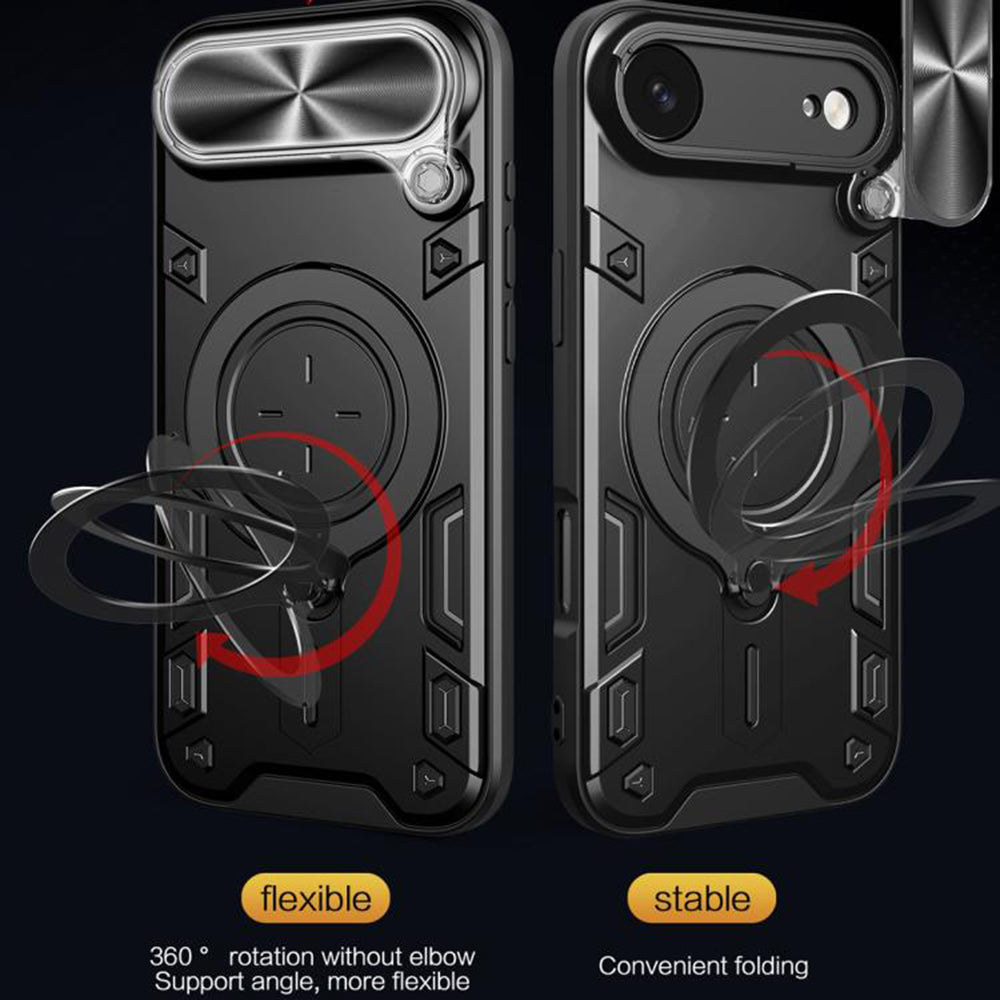 Etui til Apple iPhone 17 Air, Techsuit, CamGuard Pro, Lilla