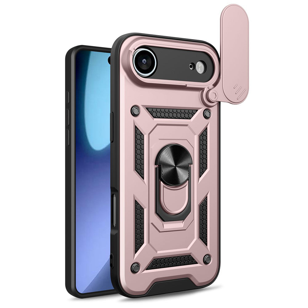 Etui til Apple iPhone 17 Air, Techsuit, CamShield, Pink