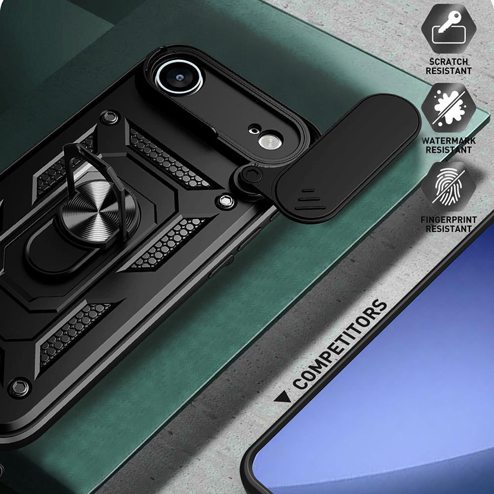 Etui til Apple iPhone 17 Air, Techsuit, CamShield, Grøn