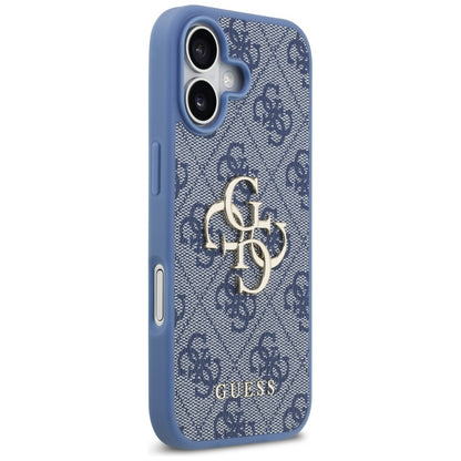 Etui til Apple iPhone 17, Guess, 4G Big Logo, Blå