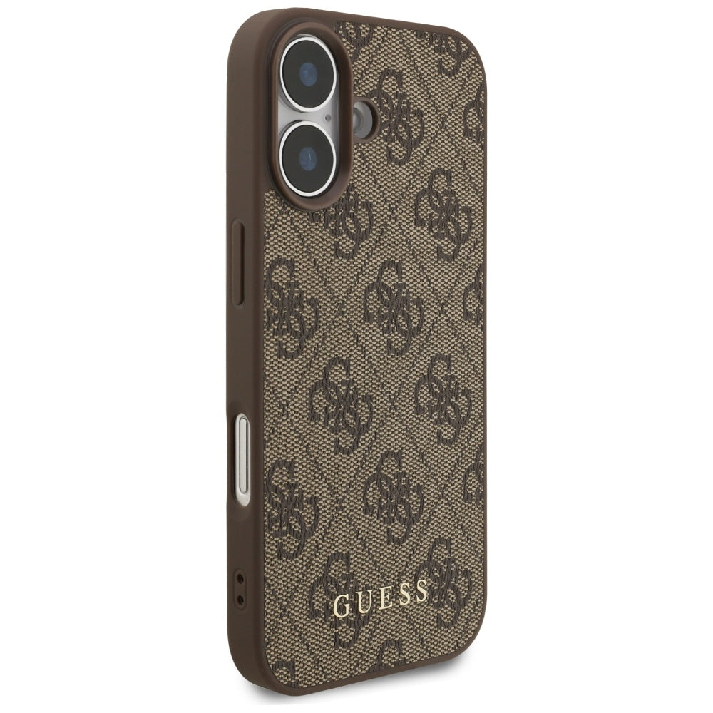 Etui til Apple iPhone 17, Guess, 4G Classic, Brun