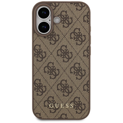 Etui til Apple iPhone 17, Guess, 4G Classic, Brun