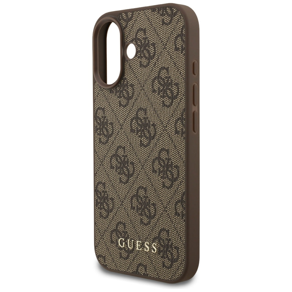 Etui til Apple iPhone 17, Guess, 4G Classic, Brun