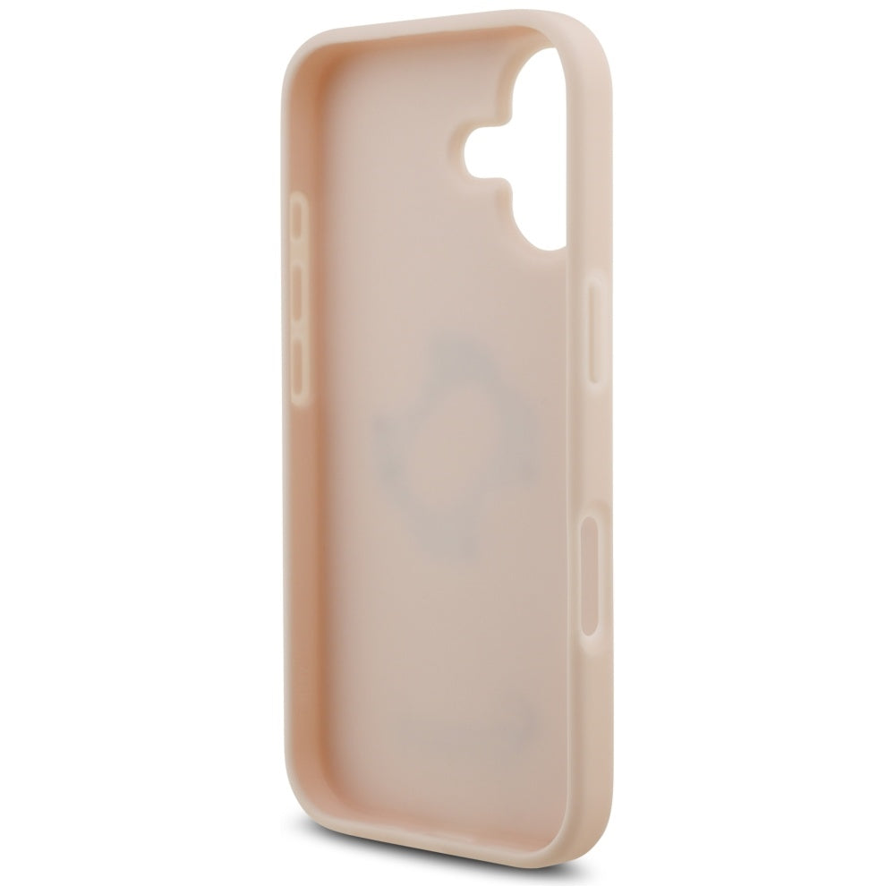 Etui til Apple iPhone 17, Guess, 4G Grained Big and Classic Logo, Pink