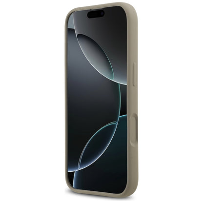 Etui til Apple iPhone 17, Guess, Big 4G Script, Brun