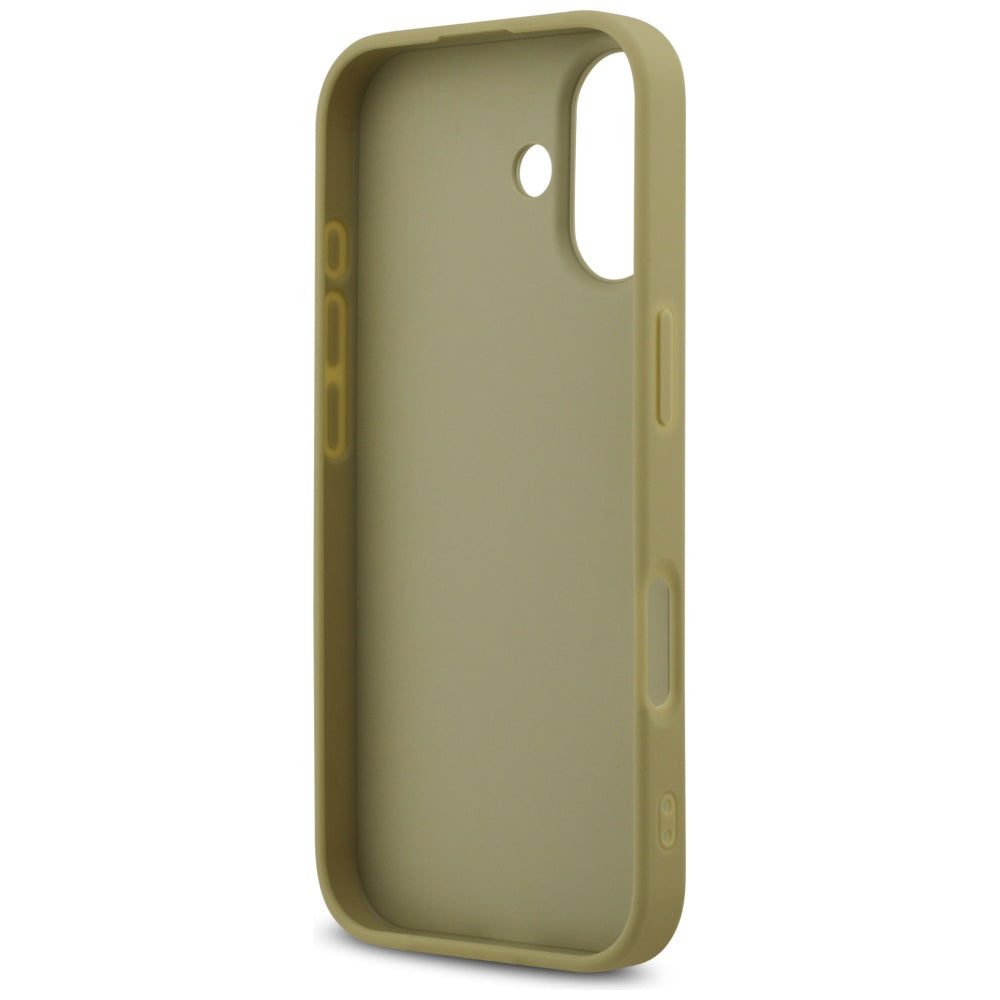 Etui til Apple iPhone 17, Guess, Fixed Glitter Big 4G, Gylden