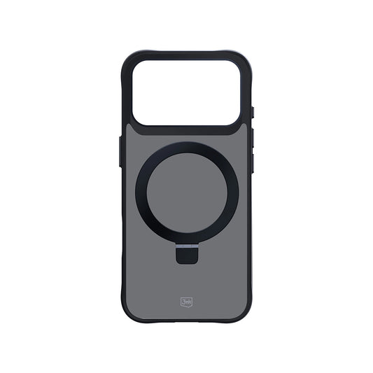 Etui til Apple iPhone 17 Pro, 3MK, Smoke MagStand, Sort