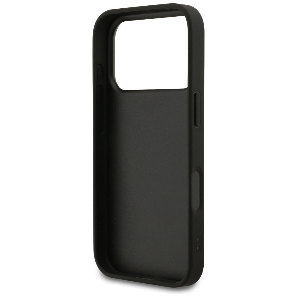 Etui til Apple iPhone 17 Pro, Guess, 4G Classic, Sort