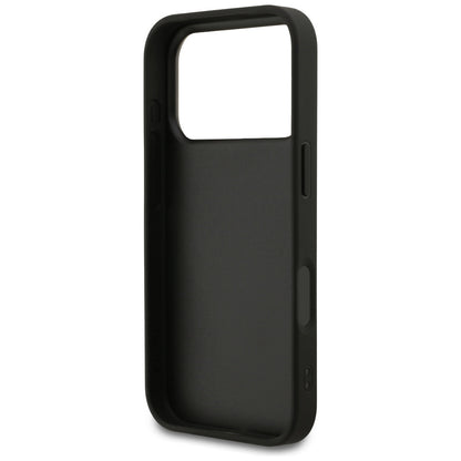 Etui til Apple iPhone 17 Pro, Guess, 4G Classic, Sort