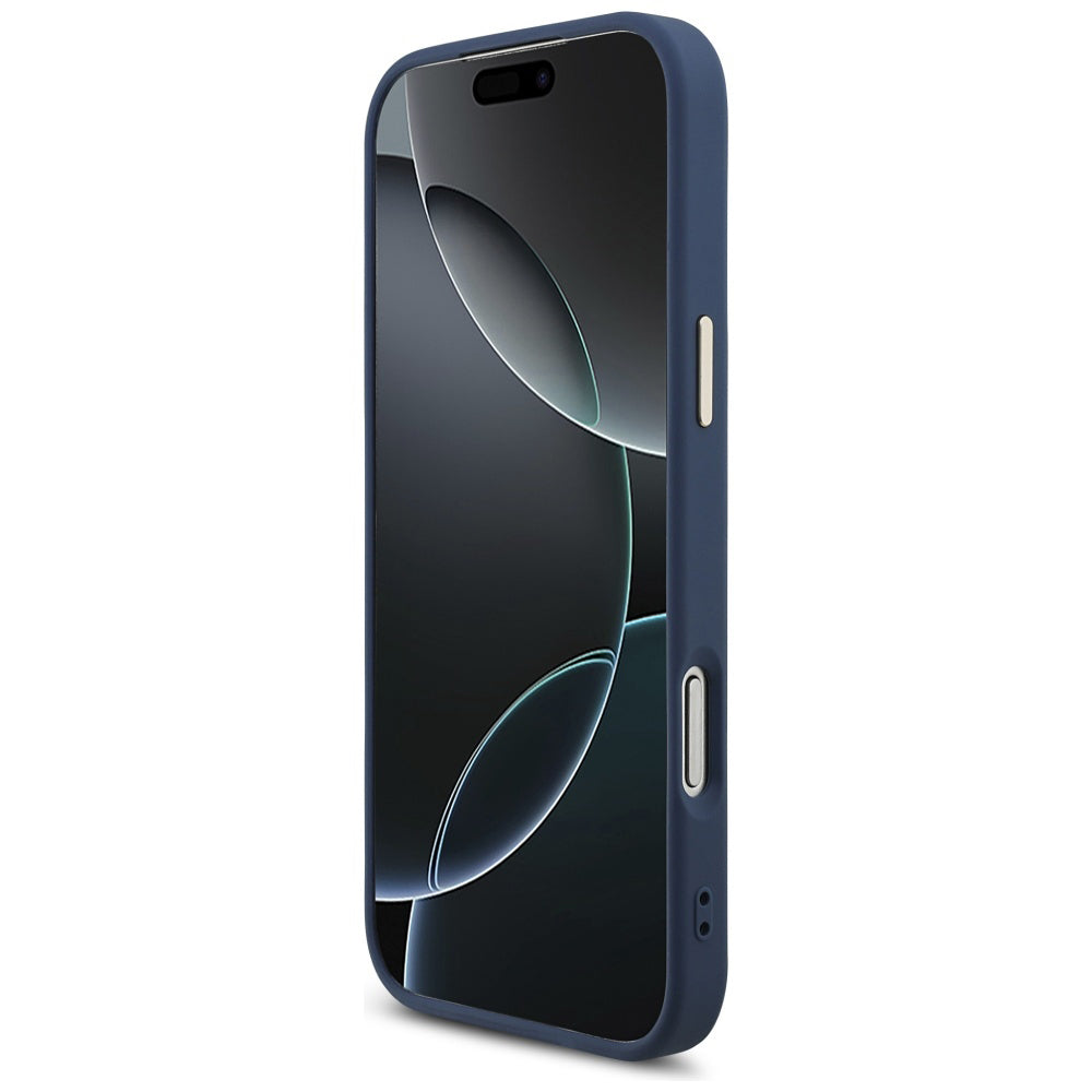 Etui til Apple iPhone 17 Pro, Guess, Big 4G Logo Classic, Gyldenblå