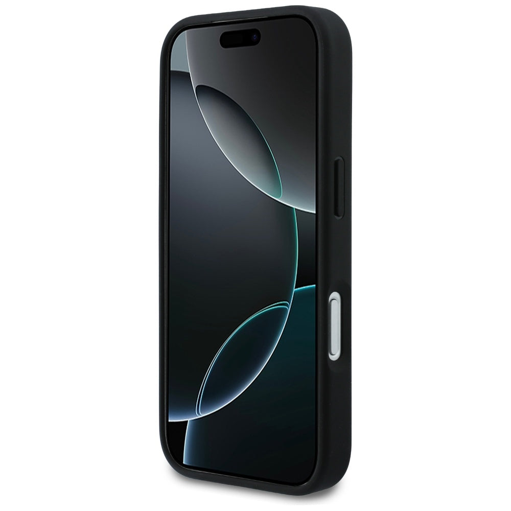 Case for Apple iPhone 17 Pro, Karl Lagerfeld, Rhinestone Karl & Choupette Pins, Black