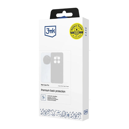 Etui til Apple iPhone 17 Pro Max, 3MK, Matt Pro, Sort