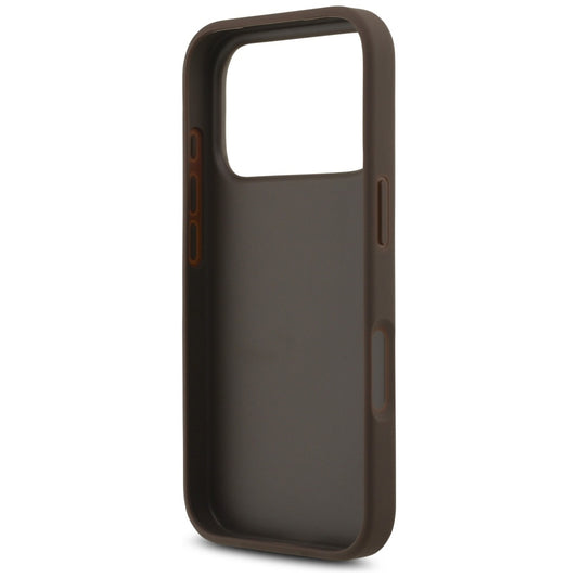 Etui til Apple iPhone 17 Pro Max, Guess, 4G Big Logo, Brun