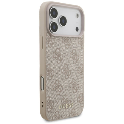 Etui til Apple iPhone 17 Pro Max, Guess, 4G Classic, Pink