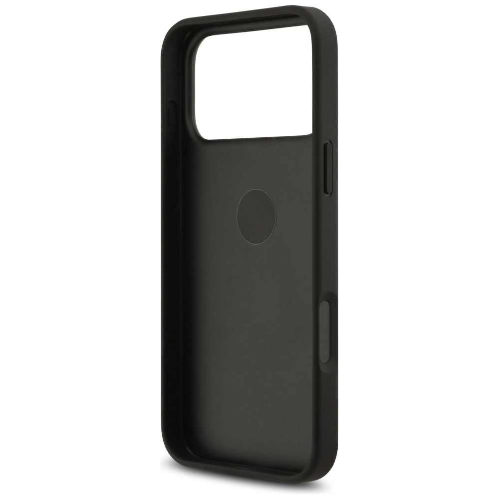Etui til Apple iPhone 17 Pro Max, Guess, 4G Ring Stand, Sort