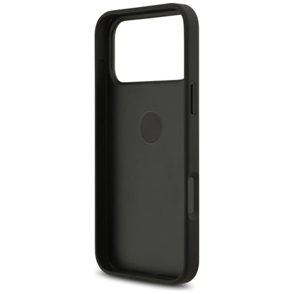 Etui til Apple iPhone 17 Pro Max, Guess, 4G Ring Stand, Sort