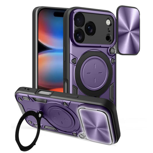 Hus til Apple iPhone 17 Pro Max, Techsuit, CamGuard Pro, Lilla