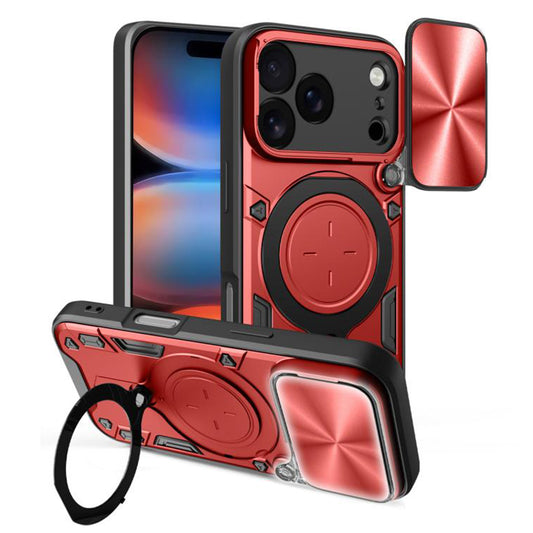 Etui til Apple iPhone 17 Pro Max, Techsuit, CamGuard Pro, Rød