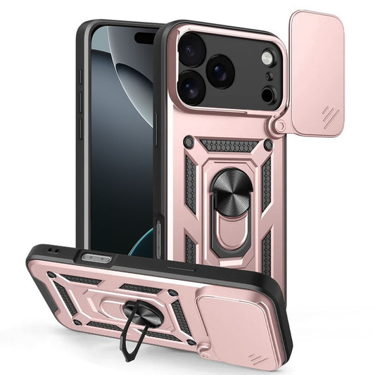 Etui til Apple iPhone 17 Pro Max, Techsuit, CamShield, Pink