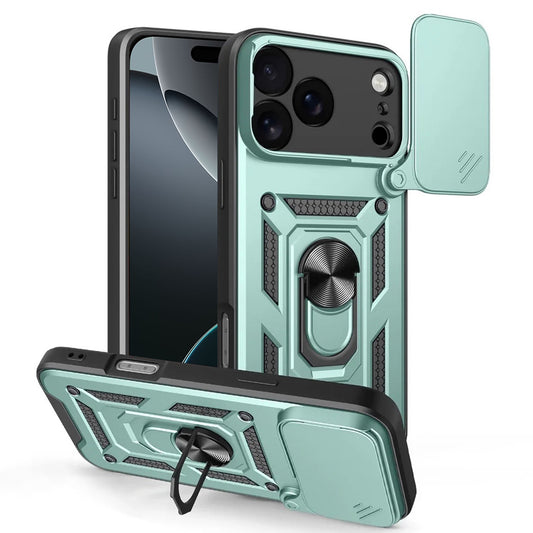 Etui til Apple iPhone 17 Pro Max, Techsuit, CamShield, Grøn