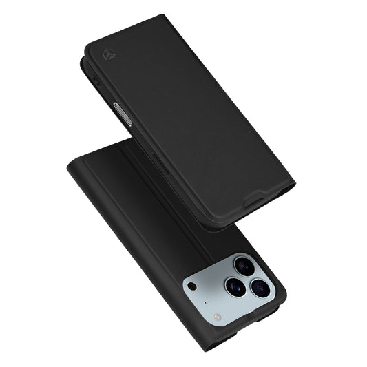 Etui til Apple iPhone 17 Pro Max, Techsuit, Magskin Book, Sort