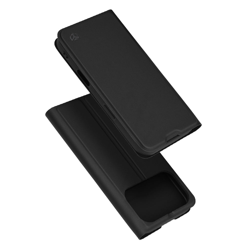 Etui til Apple iPhone 17 Pro Max, Techsuit, Magskin Book, Sort