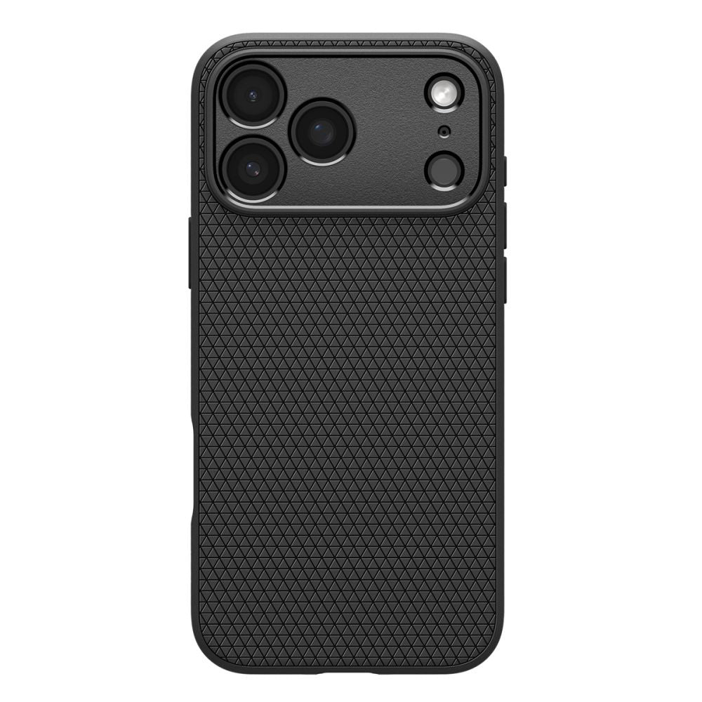 Cover til Apple iPhone 17 Pro, Spigen, Liquid Air, Mat Sort