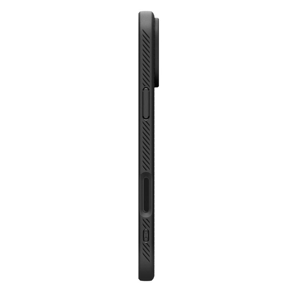 Cover til Apple iPhone 17 Pro, Spigen, Liquid Air, Mat Sort