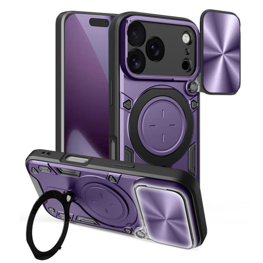 Etui til Apple iPhone 17 Pro, Techsuit, CamGuard Pro, Lilla