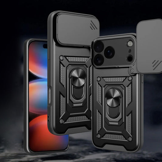 Etui til Apple iPhone 17 Pro, Techsuit, CamShield, Blå
