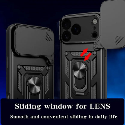 Etui til Apple iPhone 17 Pro, Techsuit, CamShield, Blå