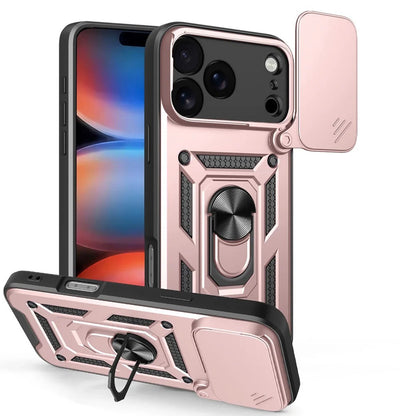 Etui til Apple iPhone 17 Pro, Techsuit, CamShield, Pink