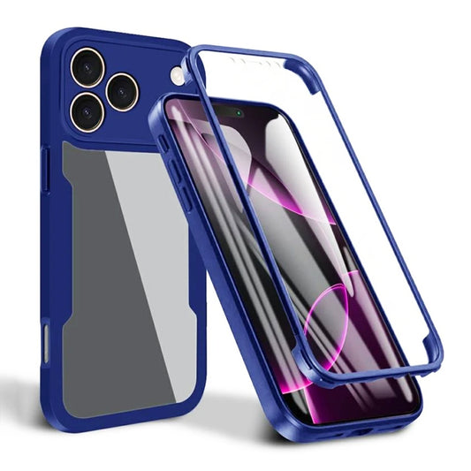 Etui til Apple iPhone 17 Pro, Techsuit, ColorVerse 360, Blå