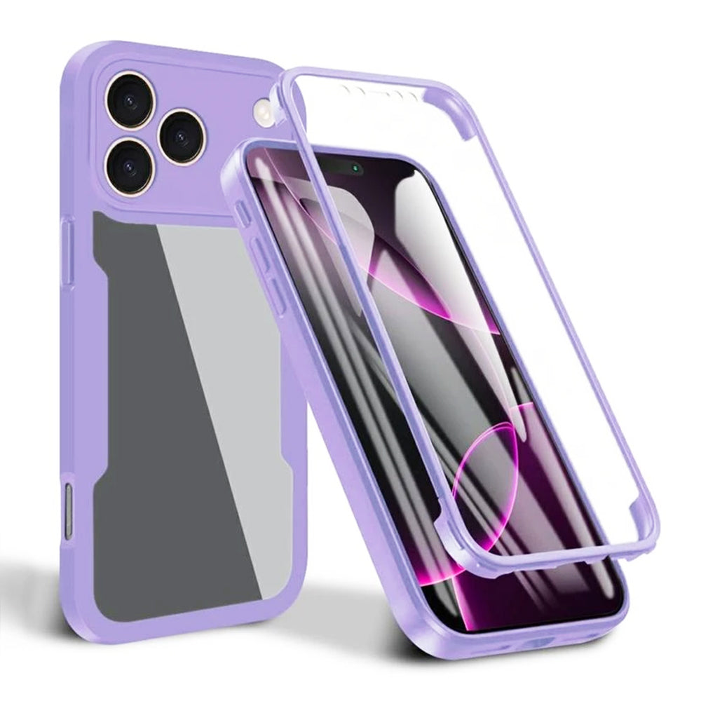 Etui til Apple iPhone 17 Pro, Techsuit, ColorVerse 360, Lilla