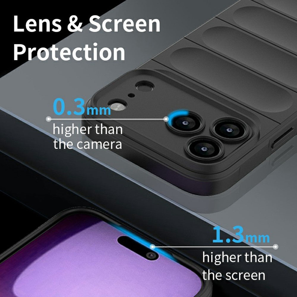 Etui til Apple iPhone 17 Pro, Techsuit, Magic Shield, Blå