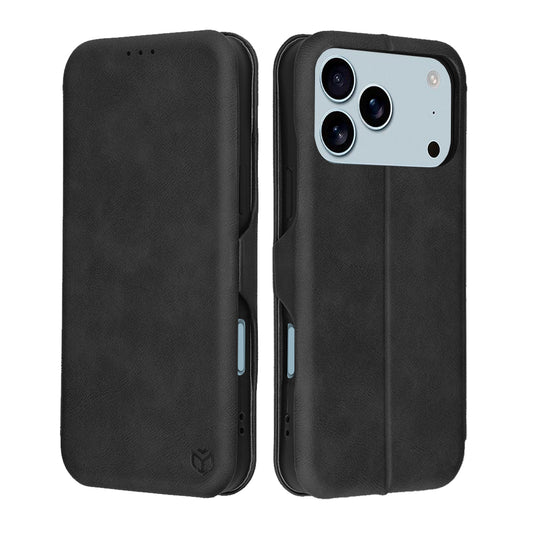 Etui til Apple iPhone 17 Pro, Techsuit, Safe Wallet Plus, Sort
