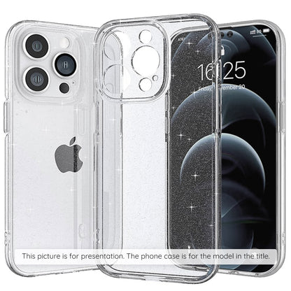 Etui til Apple iPhone 17 Pro, Techsuit, SparkleSkin, Gennemsigtig