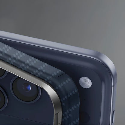 MagSafe cover til Apple iPhone 17 Pro, UNIQ, Keva MagClick, Denim