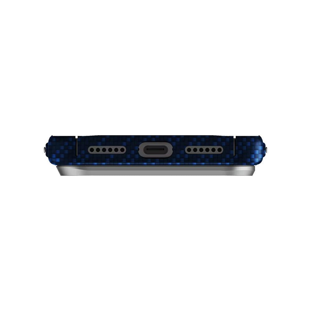MagSafe cover til Apple iPhone 17 Pro, UNIQ, Keva MagClick, Denim