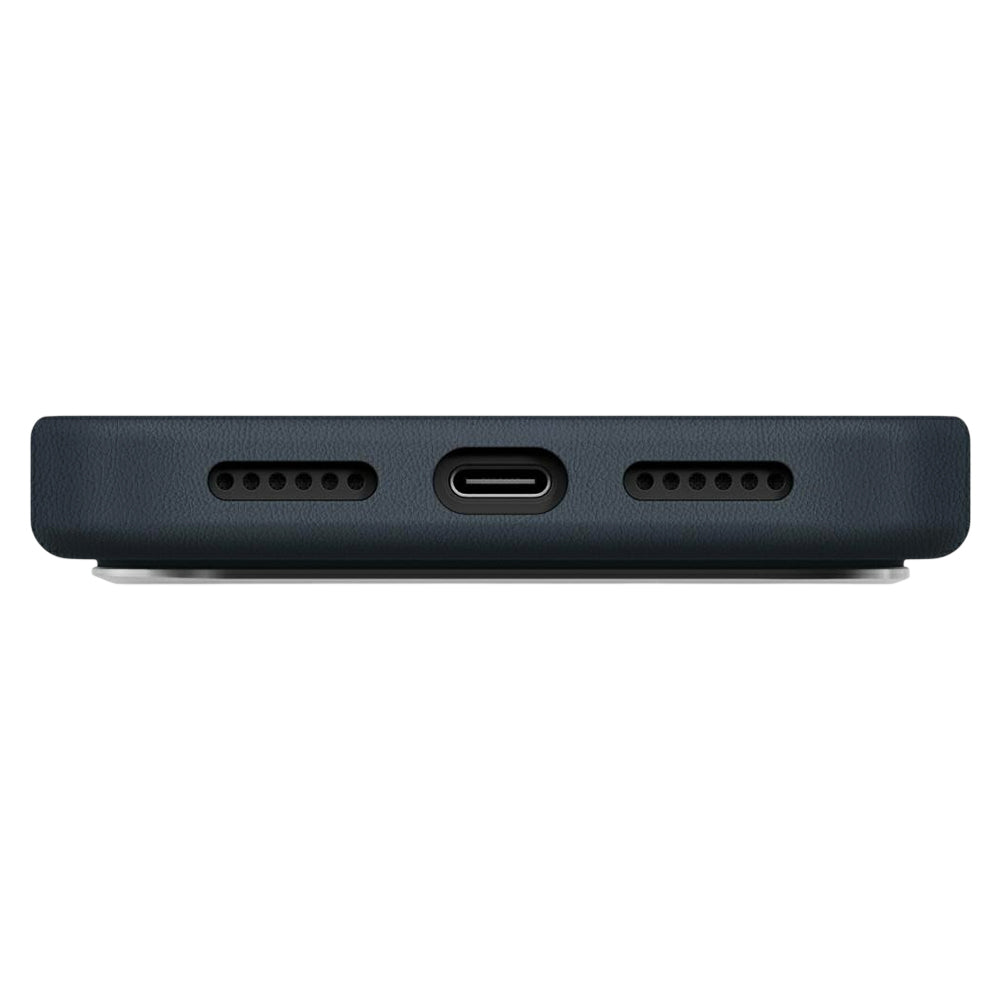 Etui til Apple iPhone 17 Pro, UNIQ, Lyden Leatherette, Blå