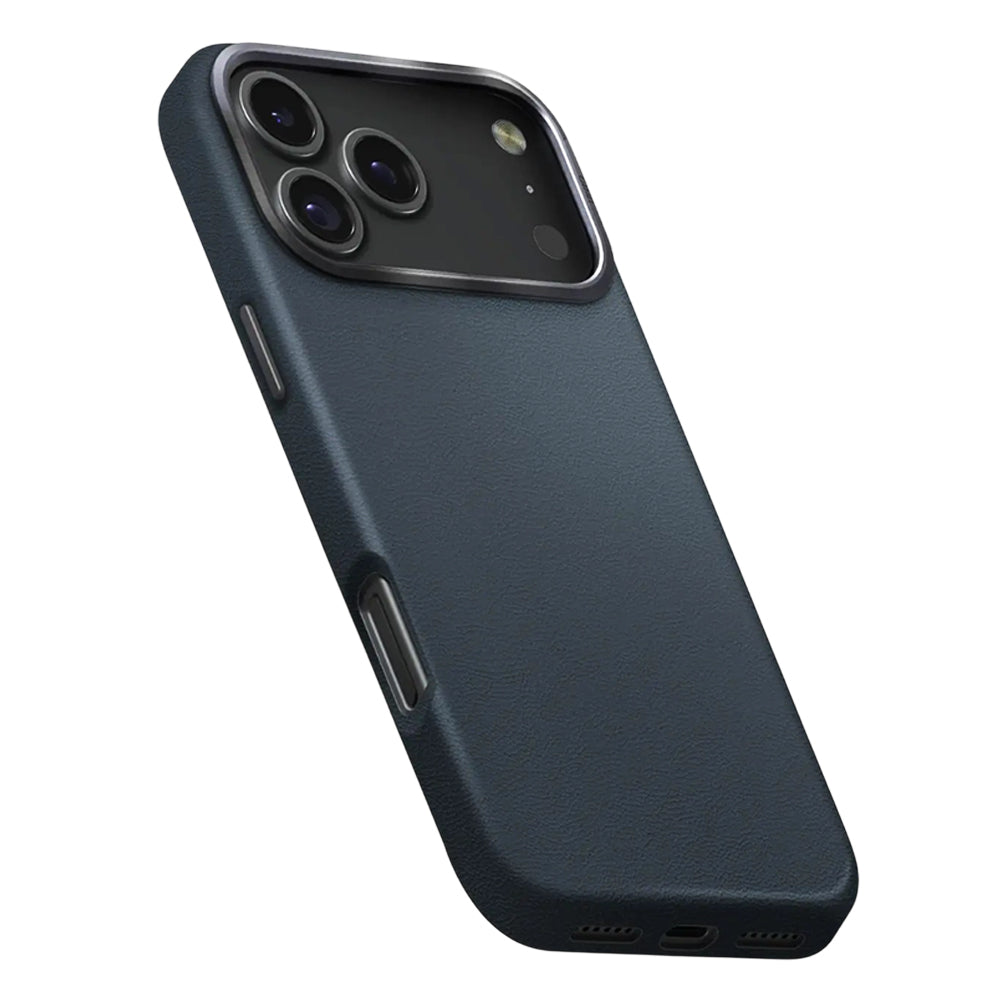 Etui til Apple iPhone 17 Pro, UNIQ, Lyden Leatherette, Blå