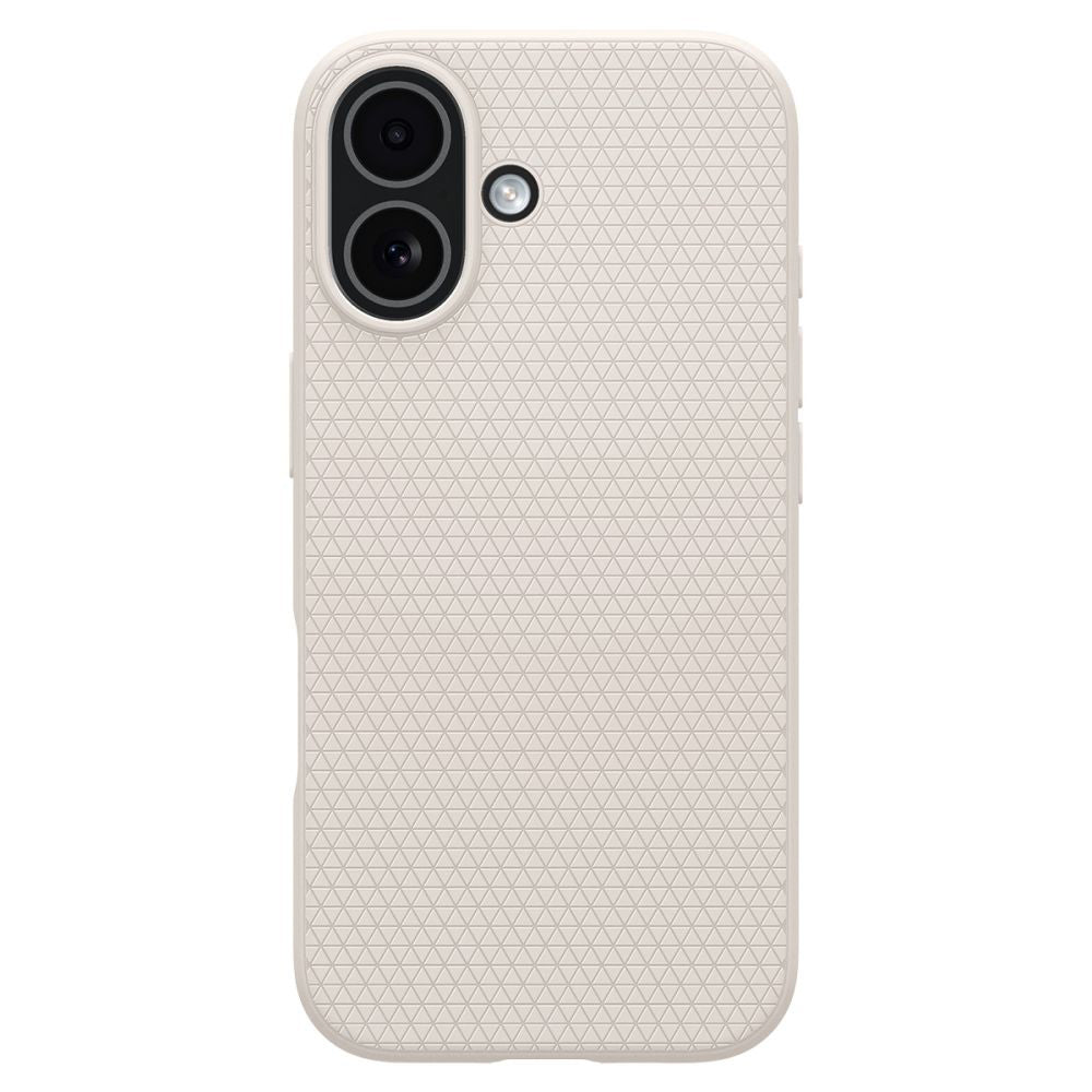 Etui til Apple iPhone 17, Spigen, Liquid Air, Beige