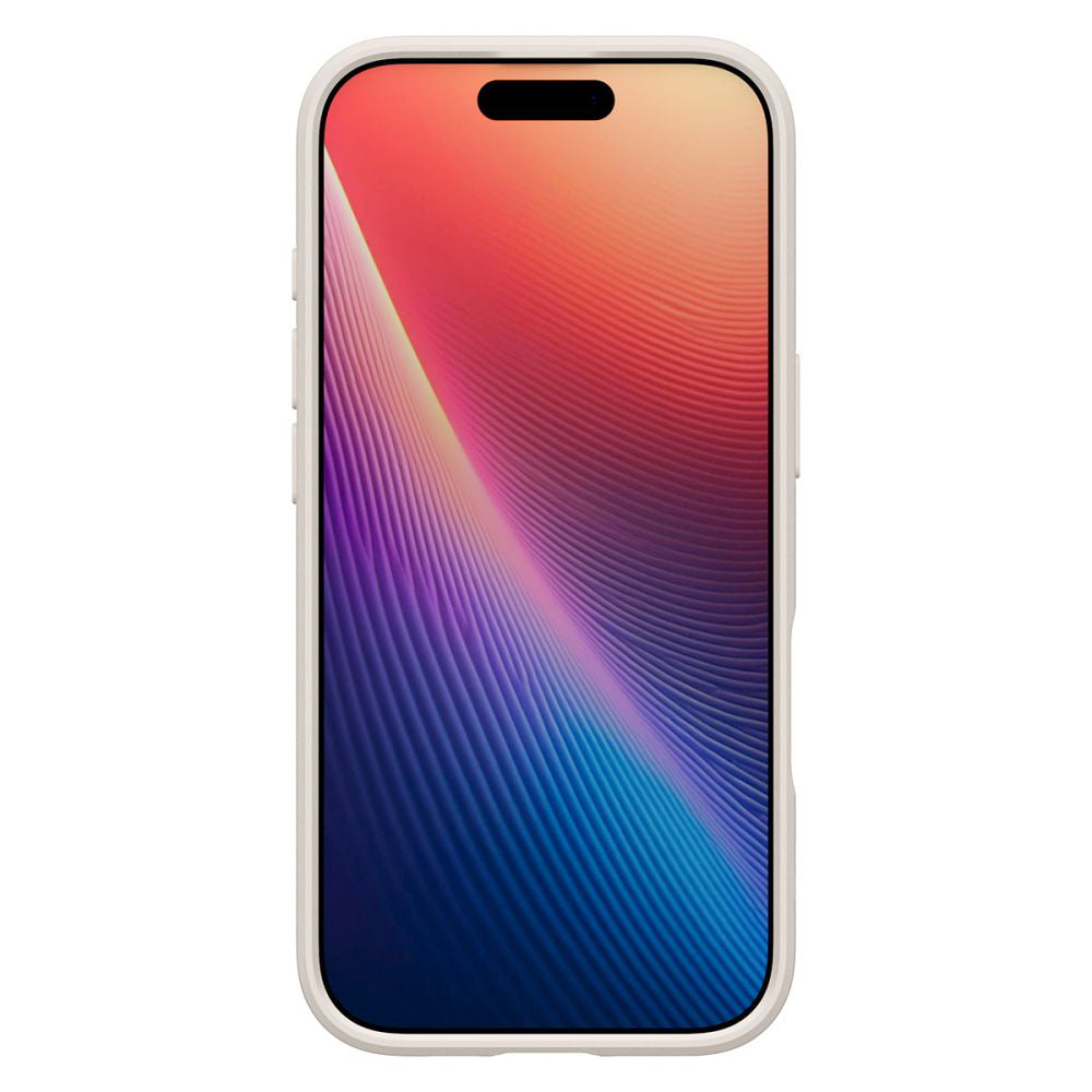 Etui til Apple iPhone 17, Spigen, Liquid Air, Beige