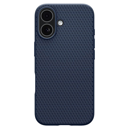 Cover til Apple iPhone 17, Spigen, Liquid Air, Marineblå
