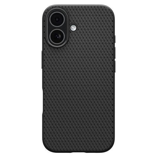 Cover til Apple iPhone 17, Spigen, Liquid Air, Mat Sort