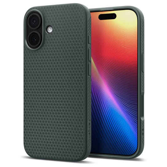 Etui til Apple iPhone 17, Spigen, Liquid Air, Grøn