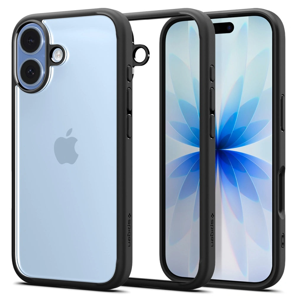 Etui til Apple iPhone 17, Spigen, Ultra Hybrid, Mat Sort