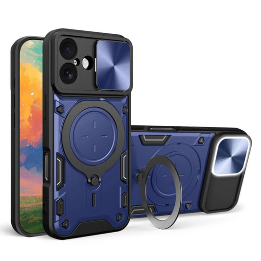 Etui til Apple iPhone 17, Techsuit, CamGuard Pro, Blå