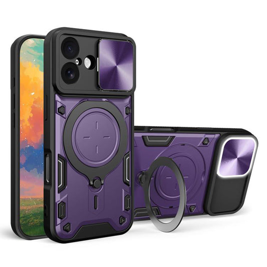 Hus til Apple iPhone 17, Techsuit, CamGuard Pro, Lilla