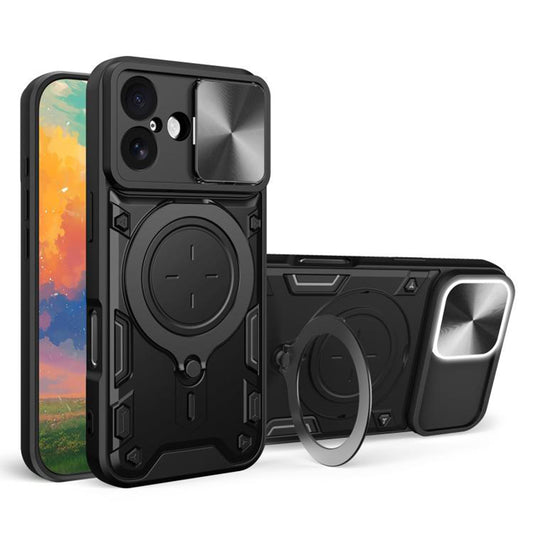 Etui til Apple iPhone 17, Techsuit, CamGuard Pro, Sort